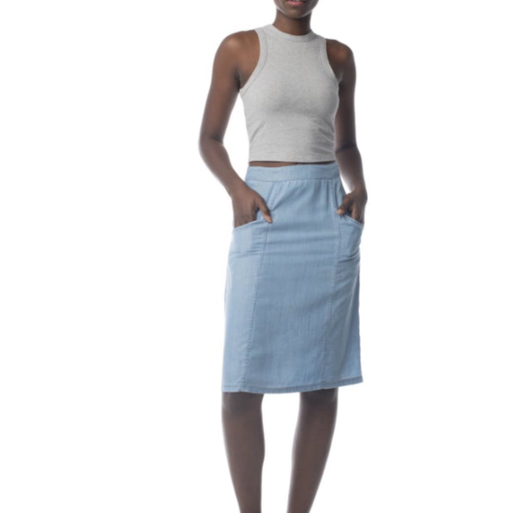 Synergy organic clothing skirt xl with pockets